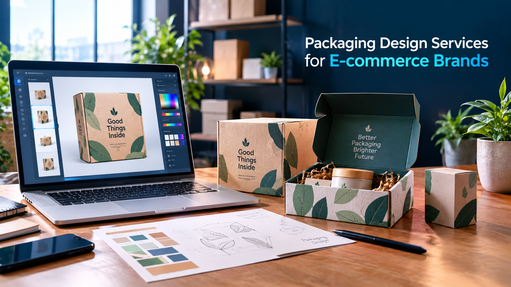 Packaging Design Services for E-commerce Brands